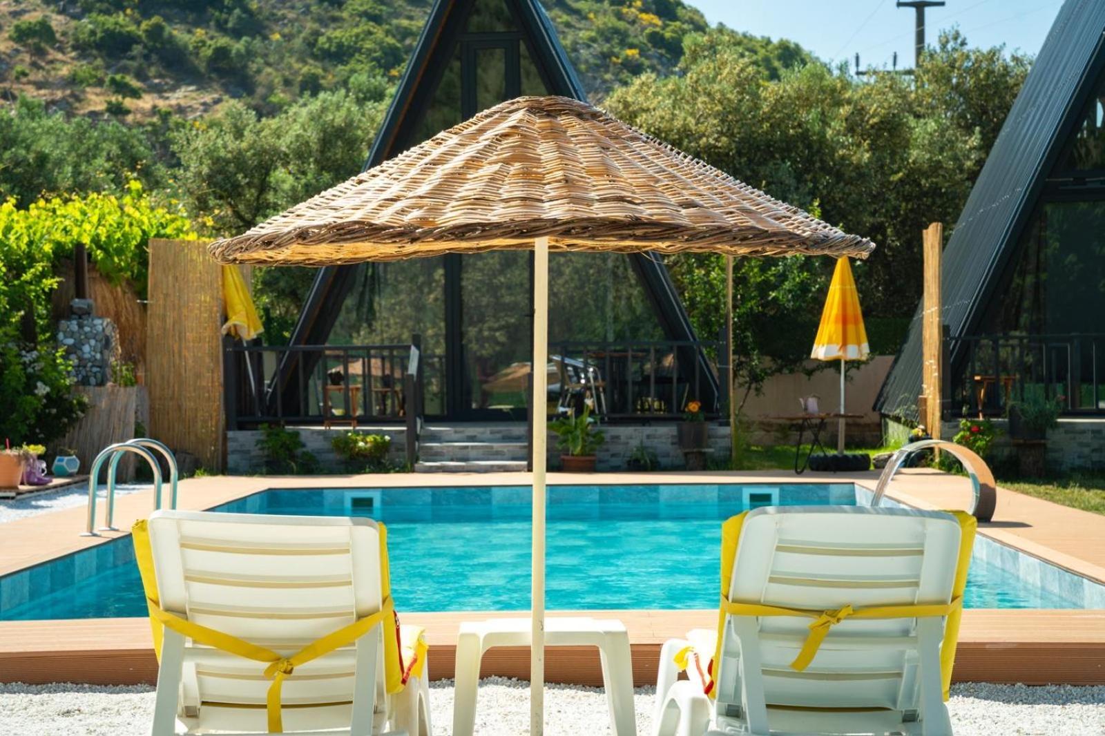 Oliva Bungalow Marmara Adasi Bagian luar foto